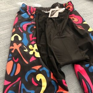 Women’s padded cycling shorts.